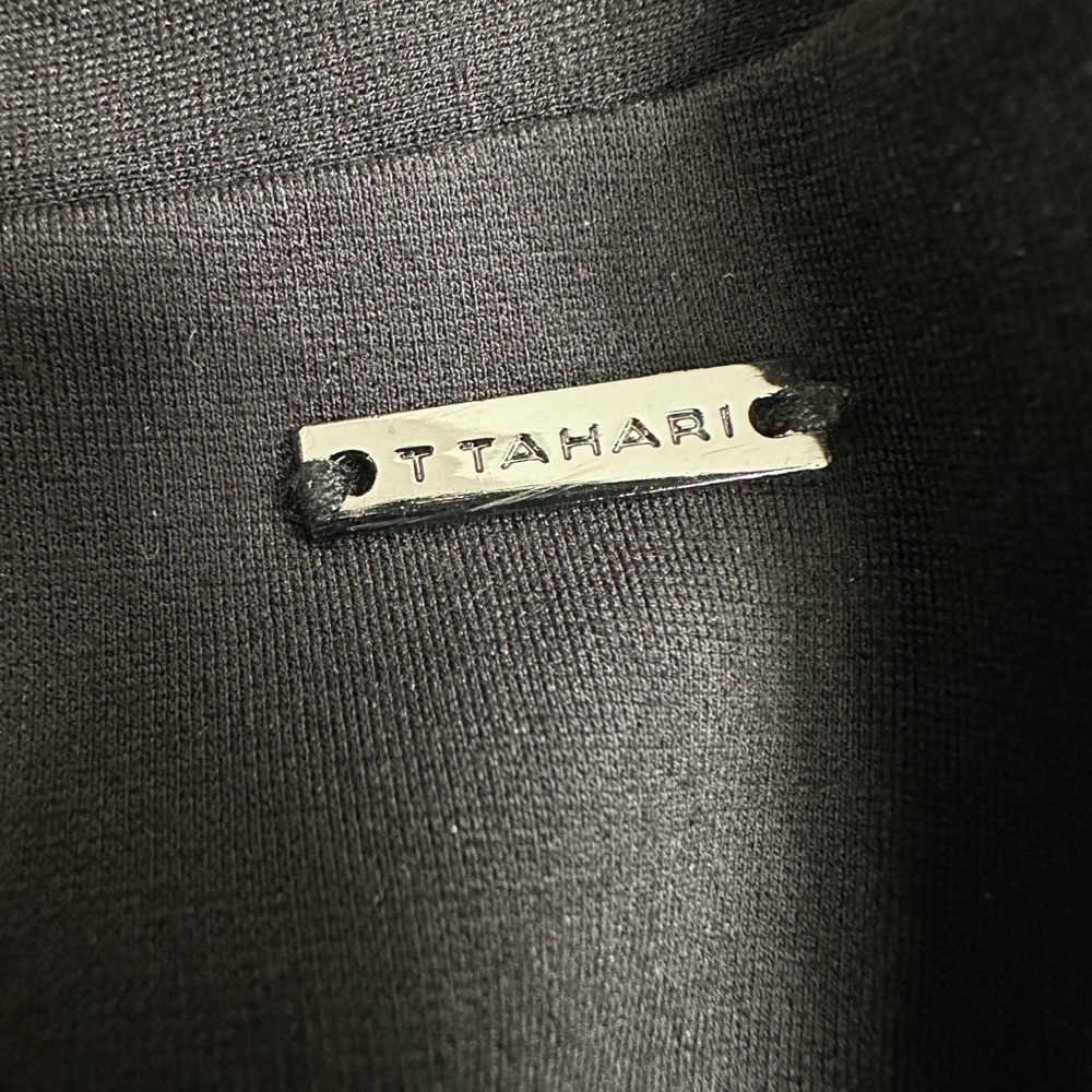 T Tahari Leggings Pull On Slimming Tummy Control Mid-Rise Black Sz XL - Picture 7 of 7